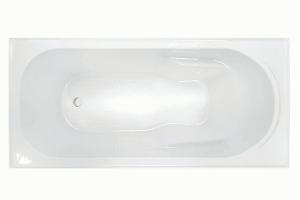 MODENA 1210 INSET SHOWER BATH WHITE MODENA 1210 INSET SHOWER BATH WHITE