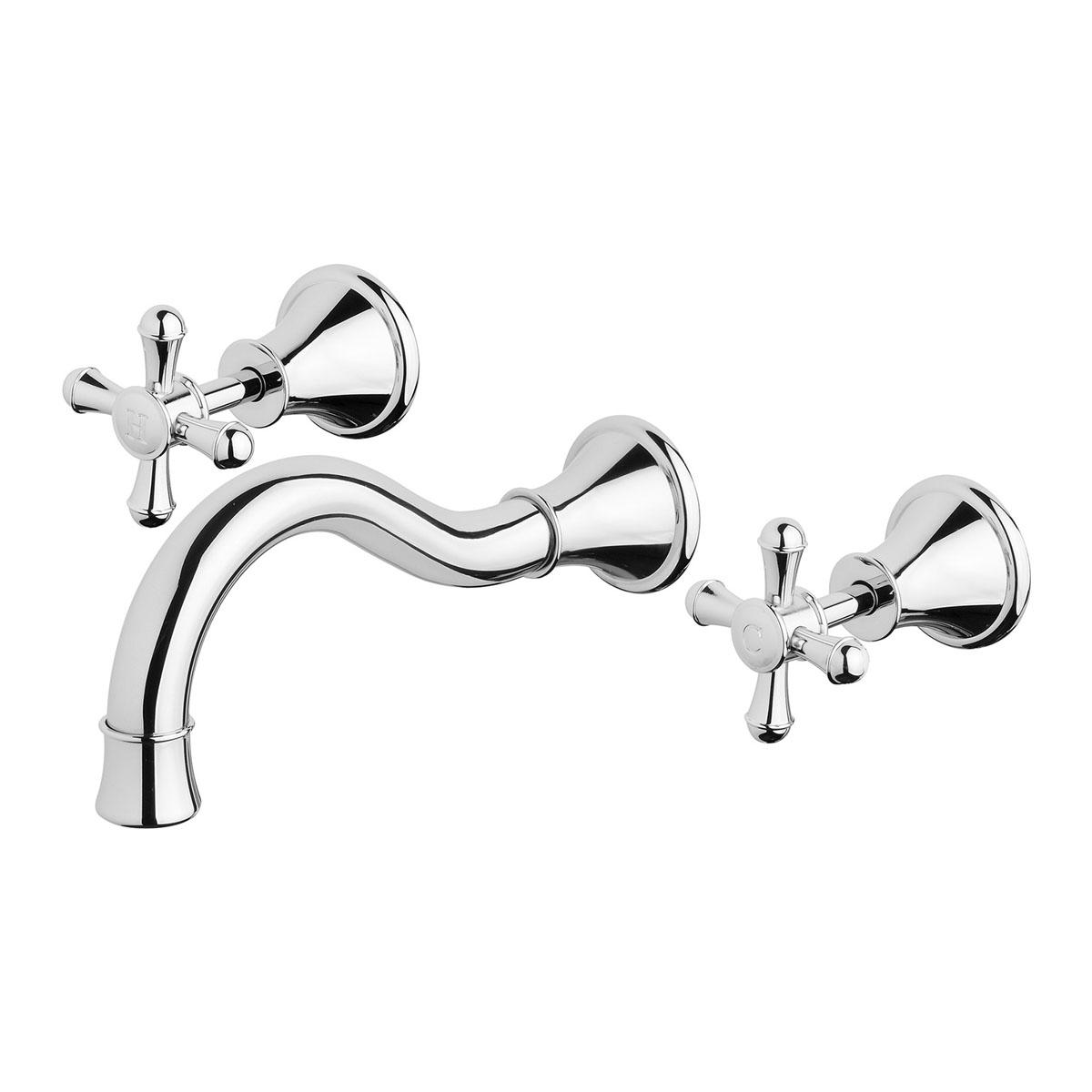 NOSTALGIA BASIN BATH SET 180MM SHEP CP