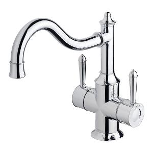 NOSTALGIA TWIN HANDLE SINK MIX 220MM CP