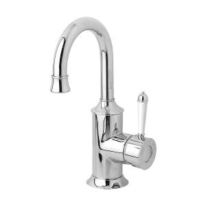 NOSTALGIA BASIN MIXER 120MM G/N CP WHT