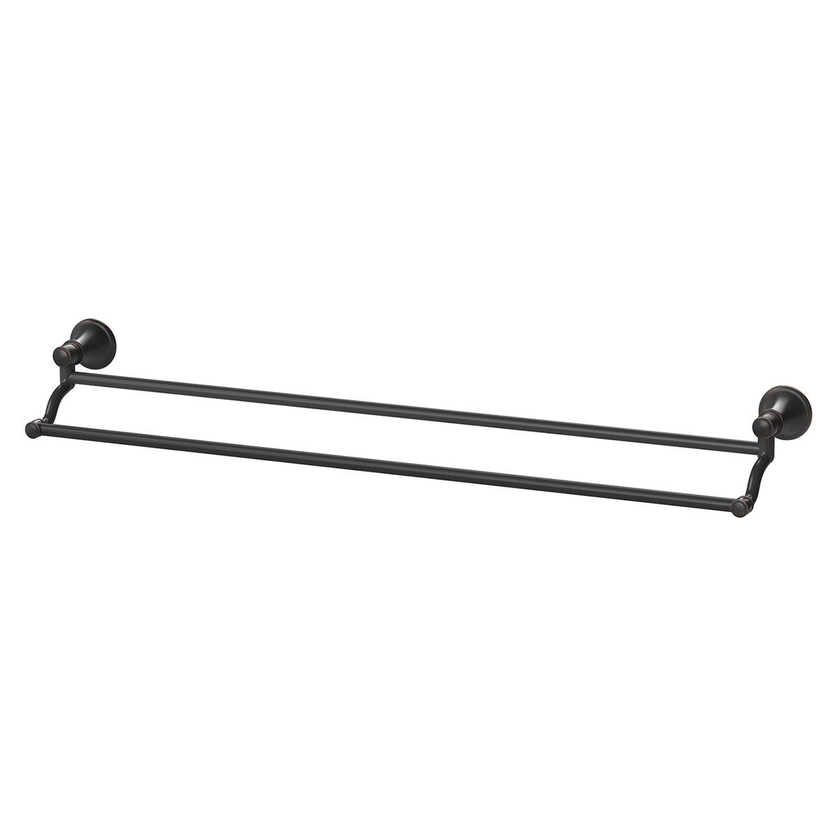 NOSTALGIA DOUBLE TOWEL RAIL 760MM MB