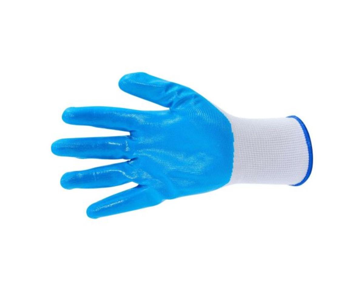 POLYESTER LINED NITRILE GLOVE 5 PACK