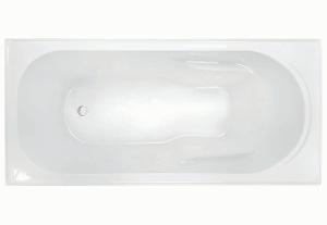 PRIMA 1520 INSET SHOWER BATH WHITE PRIMA 1520 INSET SHOWER BATH WHITE