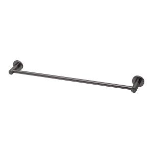 RADII SINGLE TOWEL RAIL 600MM RND BC