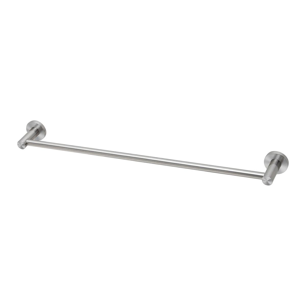 RADII SINGLE TOWEL RAIL 600MM RND SS