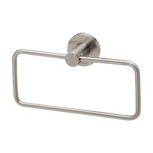 RADII HAND TOWEL HOLDER ROUND PLATE BN