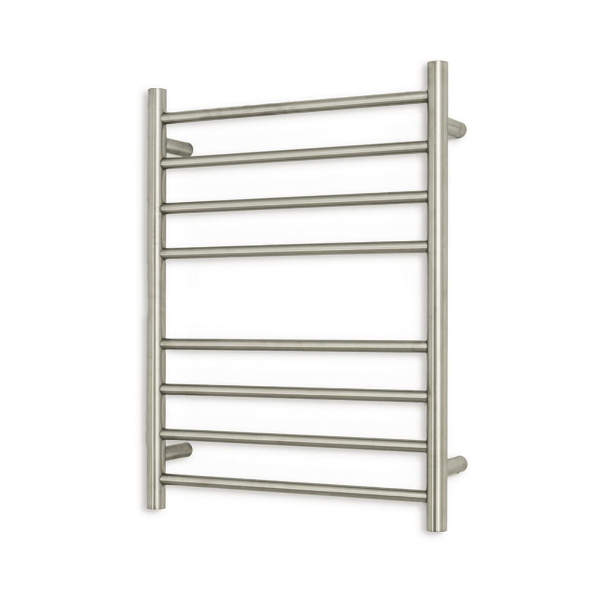 TOWEL RAIL RH BN 530X700MM RND HEATED