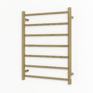 TOWEL RAIL RH BG 600X800MM RND HEATED