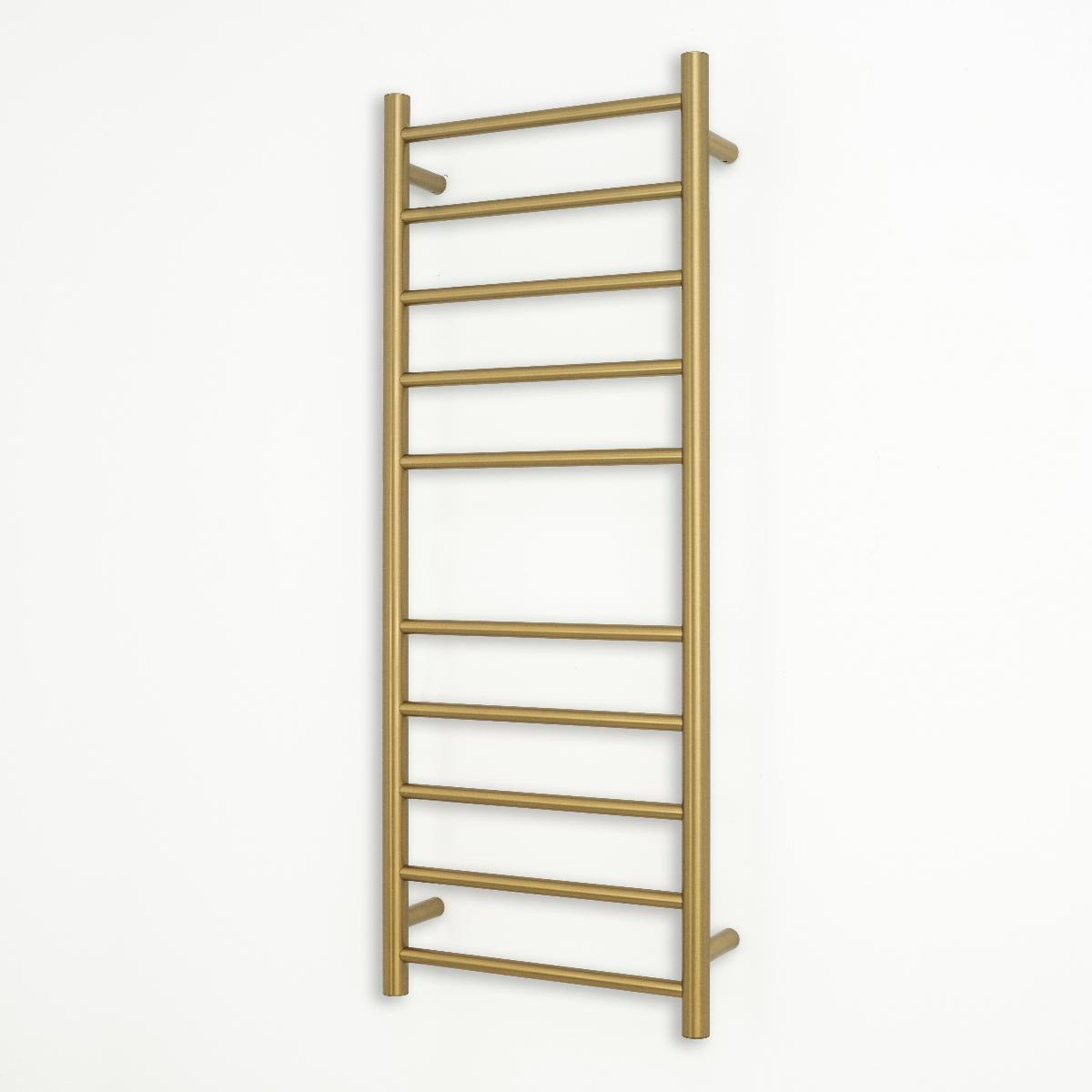 TOWEL RAIL LH BG 430X1100MM RND HEATED