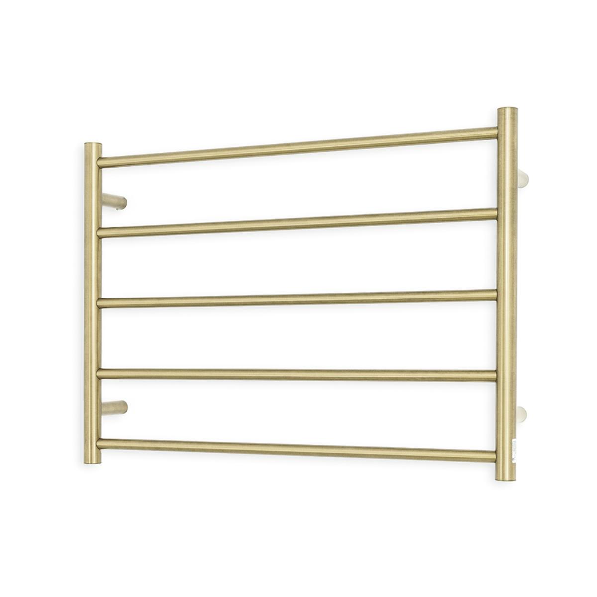 TOWEL RAIL LH LG 750X550MM RND HEATED