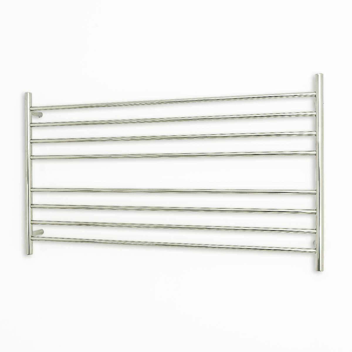 TOWEL RAIL RH POL 1300X750MM RND HEATED