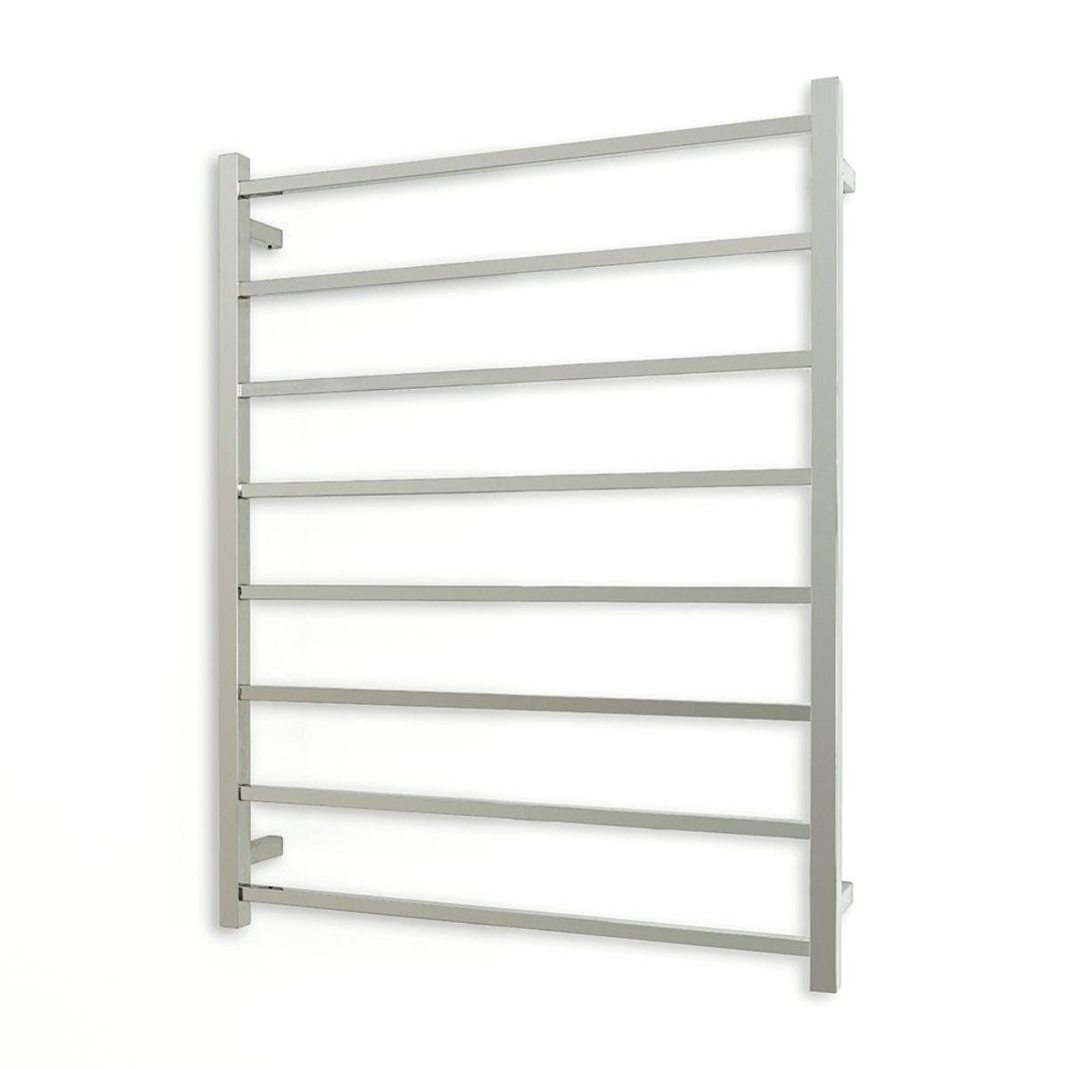 TOWEL RAIL LH POL 800X1000MM SQ HEATED