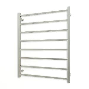 TOWEL RAIL LH POL 800X1000MM SQ HEATED