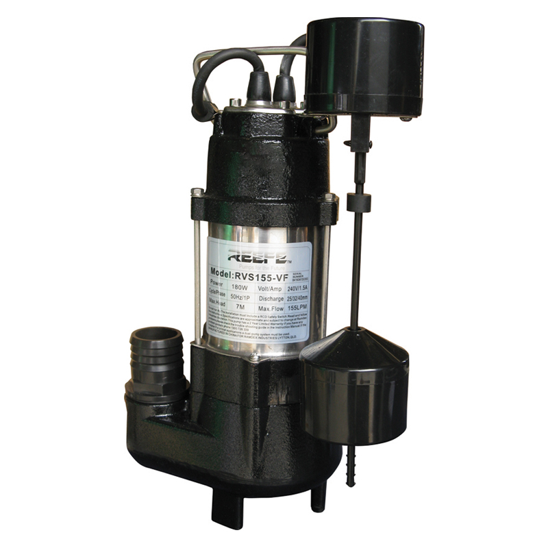 REEFE RVS155-VF SUMP PUMP WITH VERTICAL