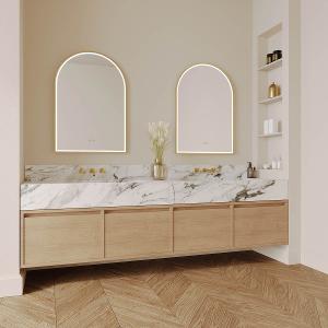 MIRROR GREAT ARCH 700D BB ALUM FRAME MIRROR GREAT ARCH 700D BB ALUM FRAME