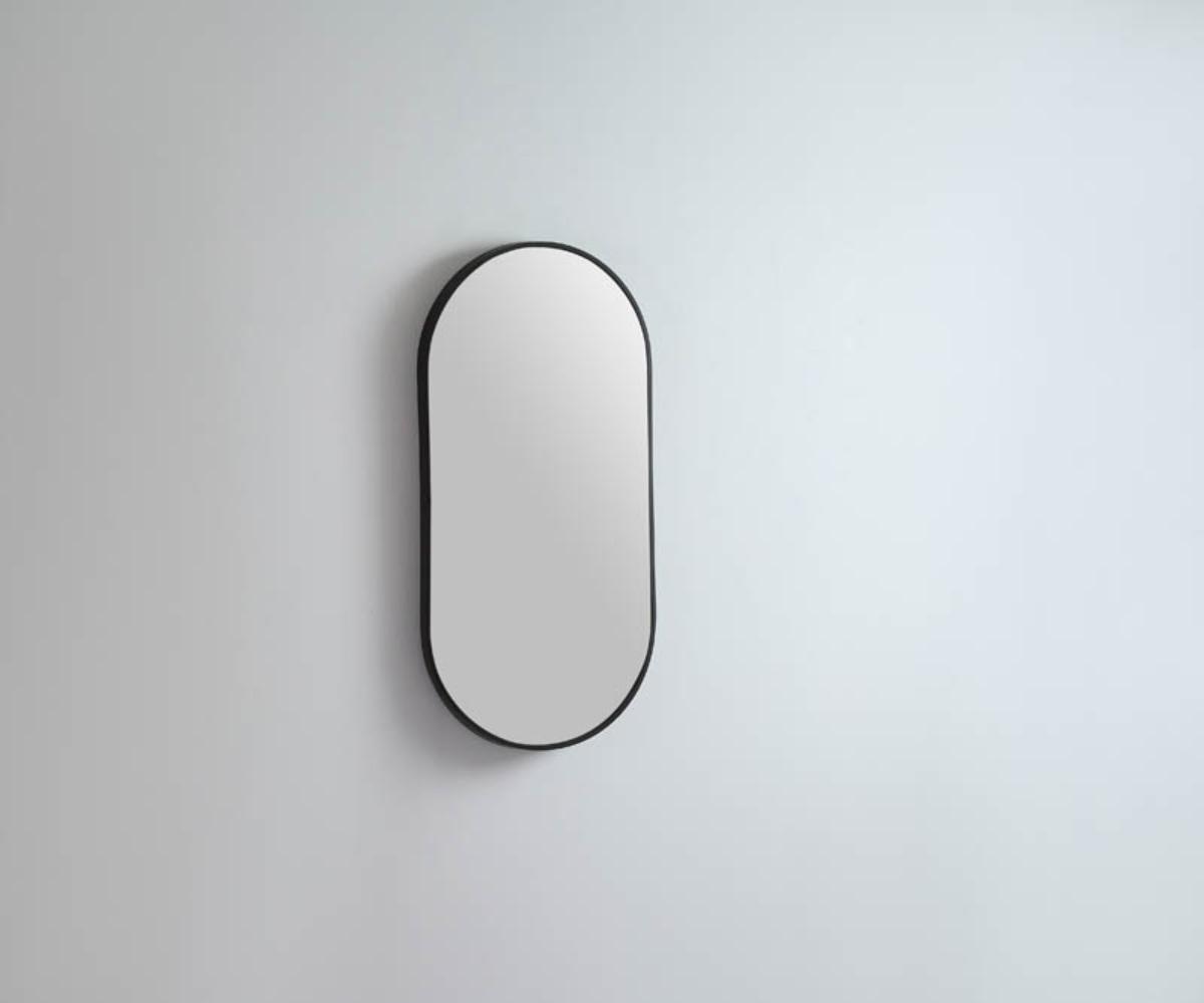 MIRROR MODERN OBLONG 460X910 MB ALUM FR