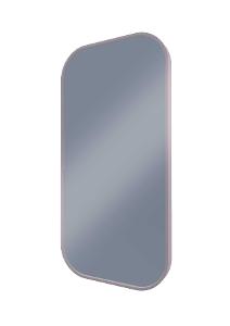 MIRROR MODERN RECTANGLE 450 BN ALUM FR MIRROR MODERN RECTANGLE 450 BN ALUM FR