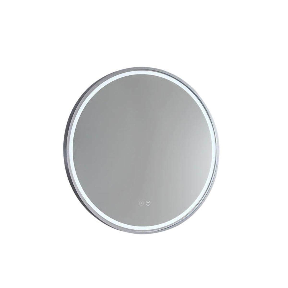 MIRROR SPHERE 800DB BN ALUM FRAME