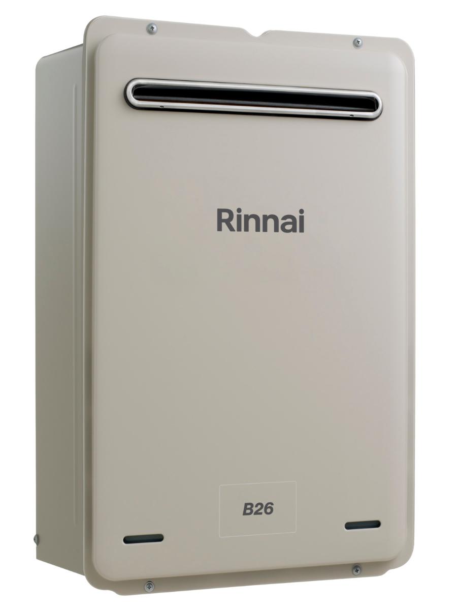 HWS RINNAI B26 EXT LPG P/S 50C 26L