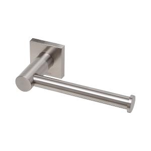 RADII TOILET ROLL HOLDER SQUARE PLATE BN