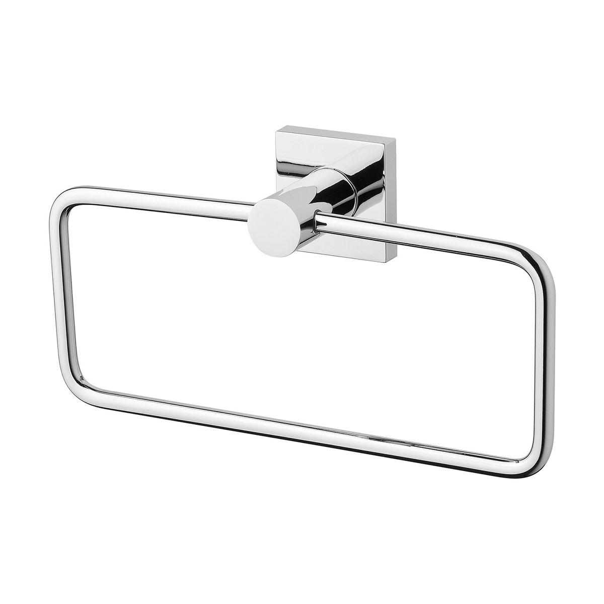 RADII HAND TOWEL HOLDER SQUARE PLATE CP