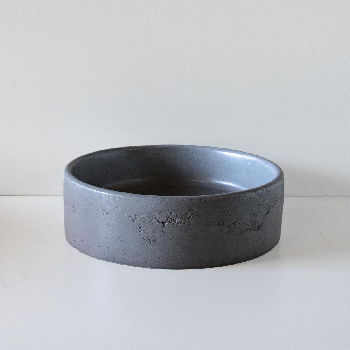 CONCRETE ROUND TEXTURED BASIN JIMBOUR