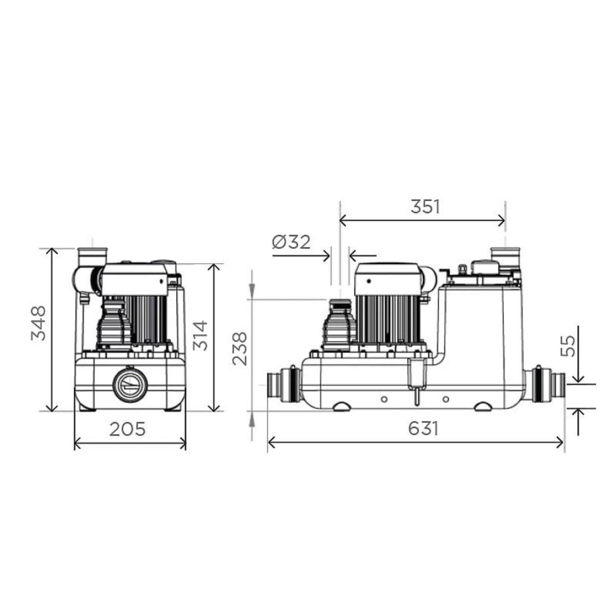 SANIPUMP SANICOM