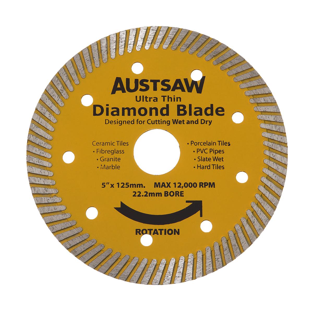 DIAMOND BLADE ULTRA THIN DISC 125mm 5IN