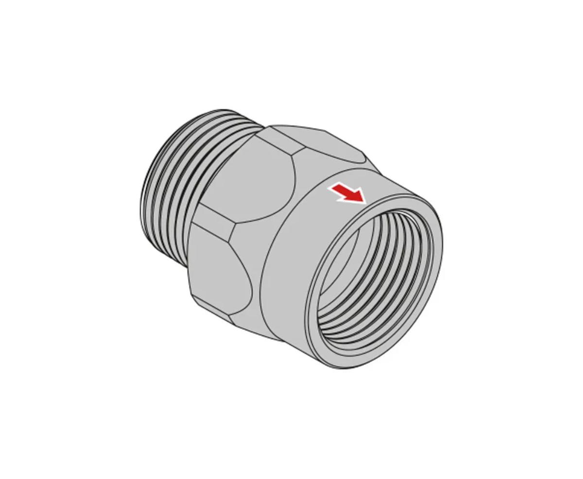 EXCESS FLOW VALVE GAS DN20 FXM 4M3/H U&H | Gas Products | All ...