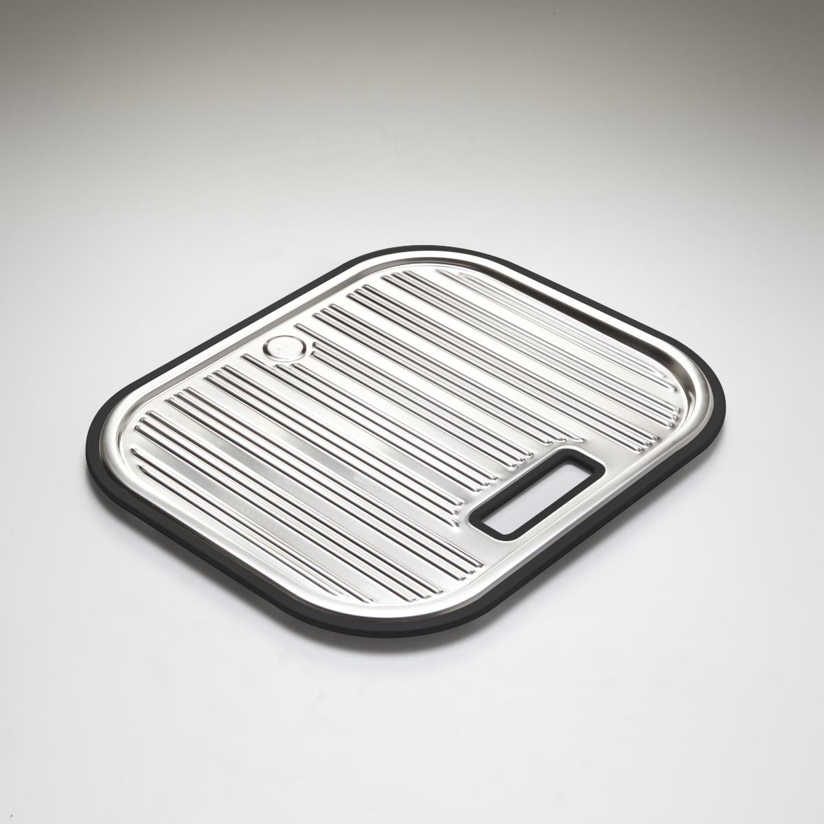 DZ S/STEEL DRAINER TRAY CHARCOAL