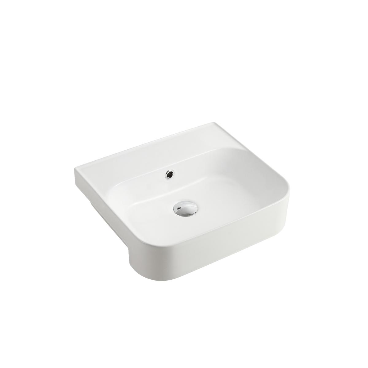 DUBLIN SEMI-RECESSED BASIN NTH