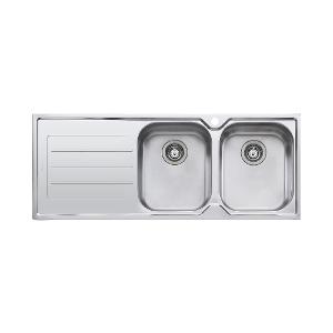 FLINDERS DBL BOWL SINK R/H BOWL 1TH FLINDERS DBL BOWL SINK R/H BOWL 1TH