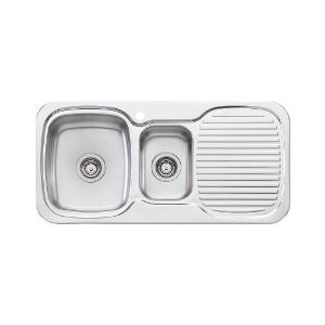 SINK 1 & 1/2 BOWL LAKELAND 1TH LHB 980MM SINK 1 & 1/2 BOWL LAKELAND 1TH LHB 980MM