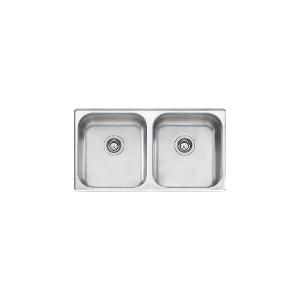 SINK DOUBLE BOWL NU PETITE U/MOUNT 890MM SINK DOUBLE BOWL NU PETITE U/MOUNT 890MM