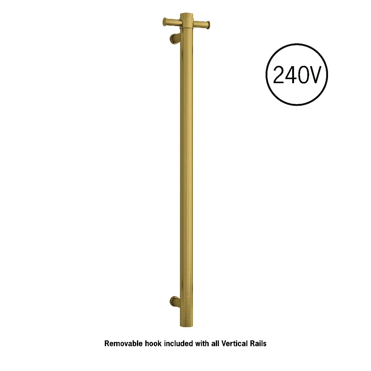 THERMORAIL STRAIGHT/ROUND 240VOLT VERT