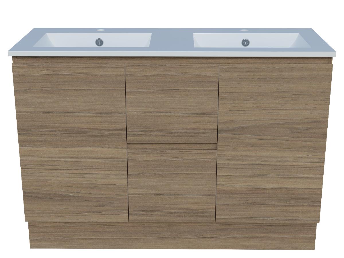 NEVADA VANITY 1200MM DOUBLE BOWL ALPHA T