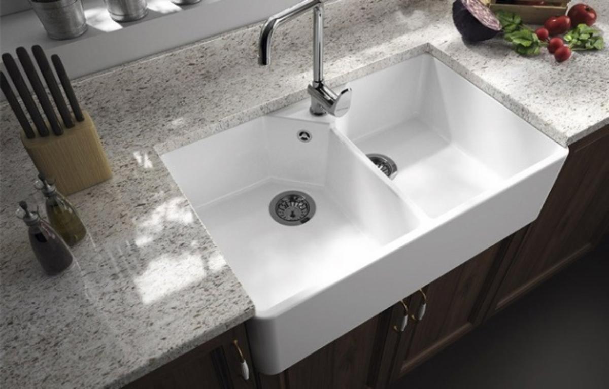 CHESTER 80X50 1TH DB FC SINK INCL OF KIT