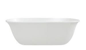 BLANCHE 162 TITANCAST BATH GL WHT