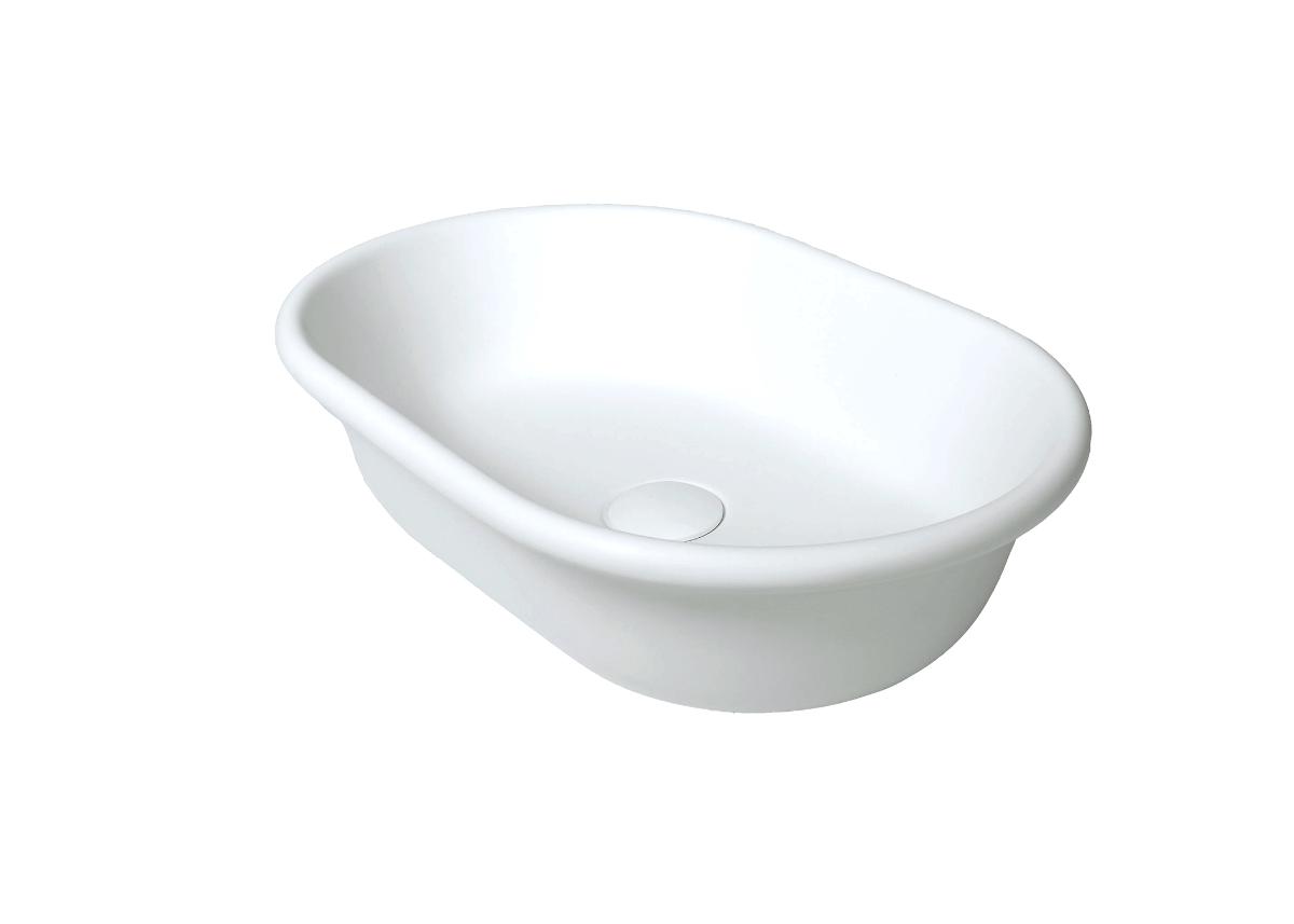 BLANCHE 53X36 TITANCAST BASIN GL WHT