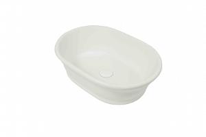 CAMBRIDGE 54X39 TITANCAST BASIN GL WHT