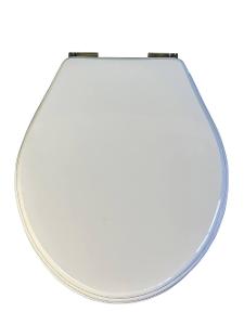 CLAREMONT WHT SC TOILET SEAT ANTIQUE