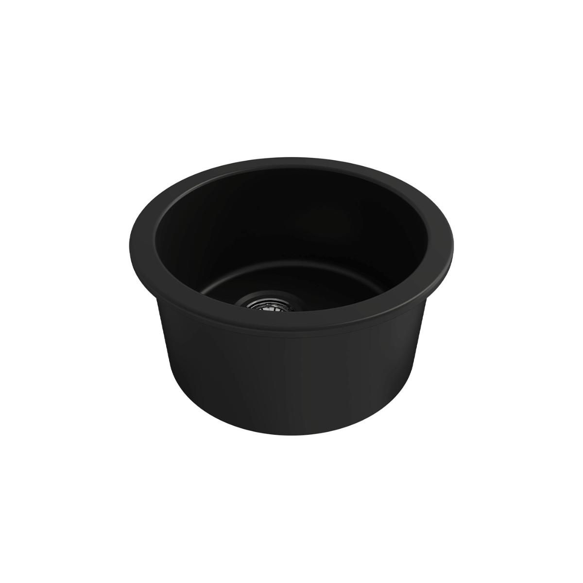 TURCUR47FS-MB ROUND INSET CUISINE SINK