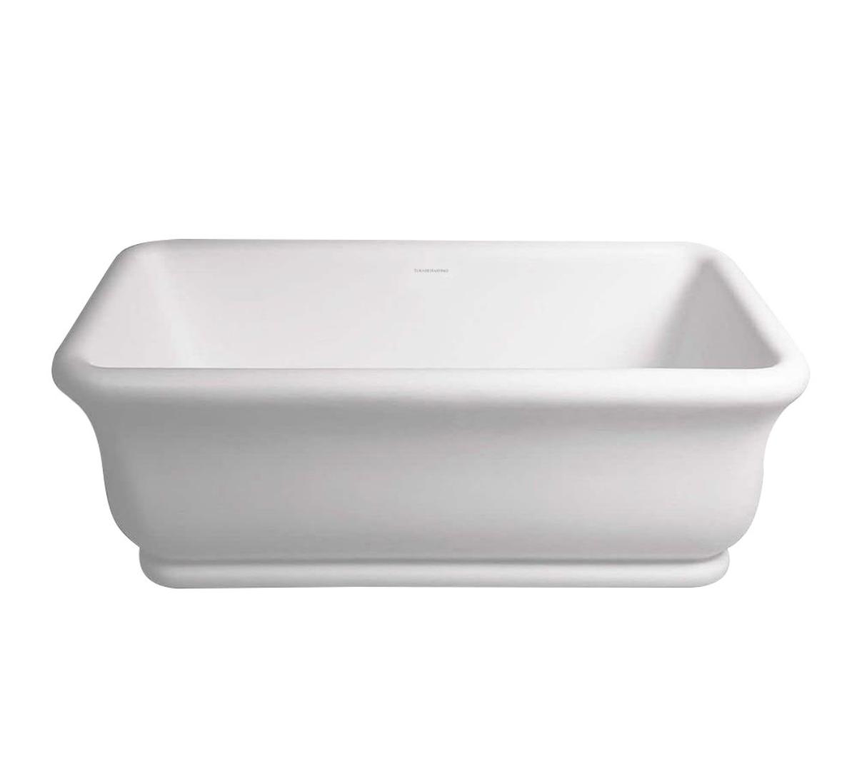 KIRKHAM 180 TITANCAST BATH GL WHT