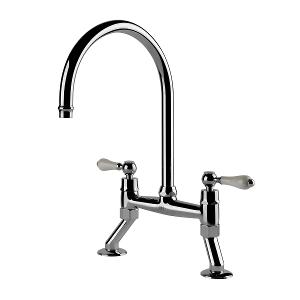 LUDLOW BRIDGE SINK MIXER CP