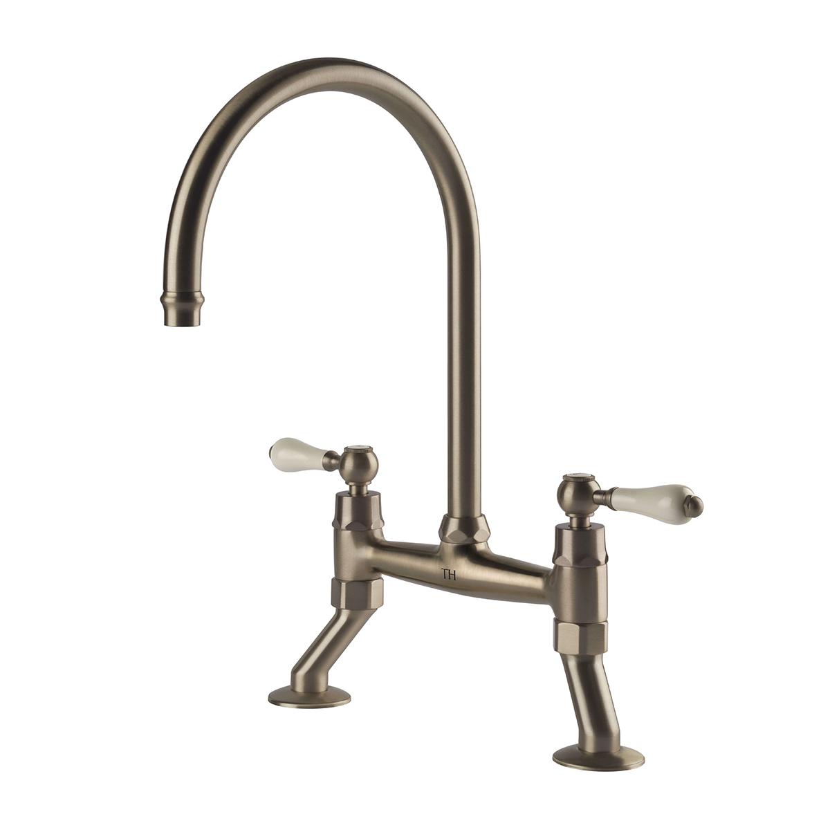 LUDLOW BRIDGE SINK MIXER BN