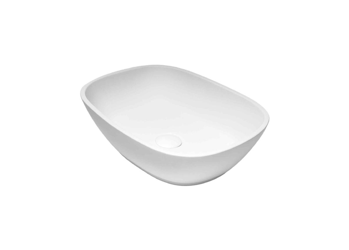 MALDON 49X35 TITANCAST BASIN GL WHT