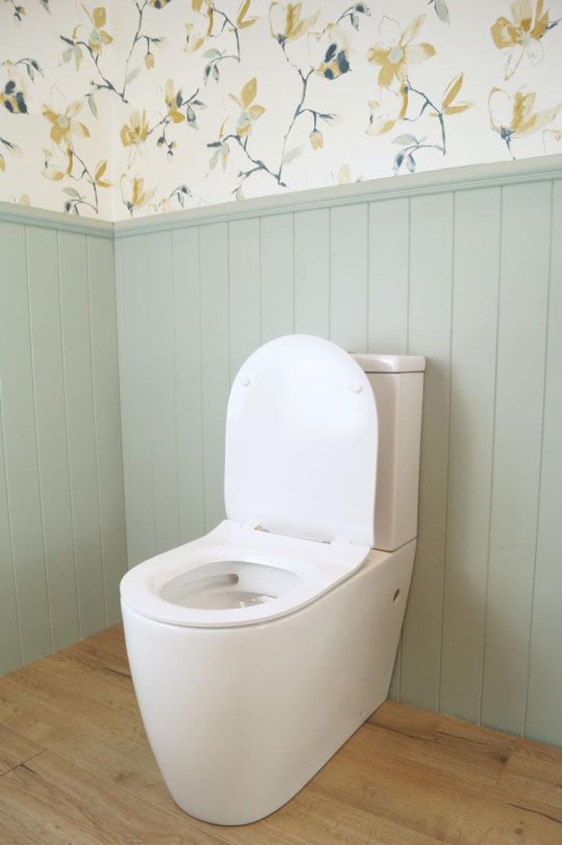 NARVA RL BTW CC TOILET SUITE THIN SEAT