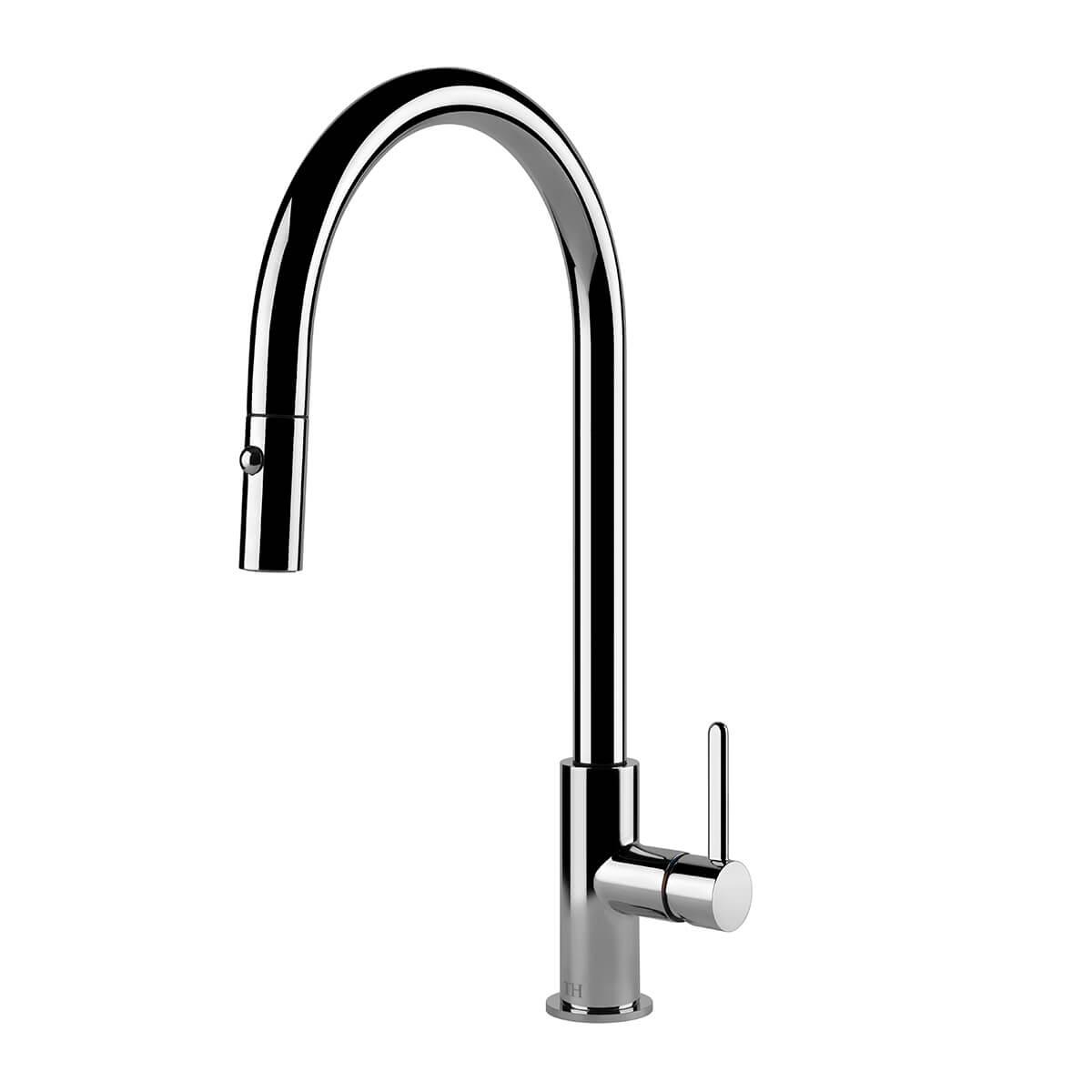 NAPLES PULL OUT SINK MIXER CP