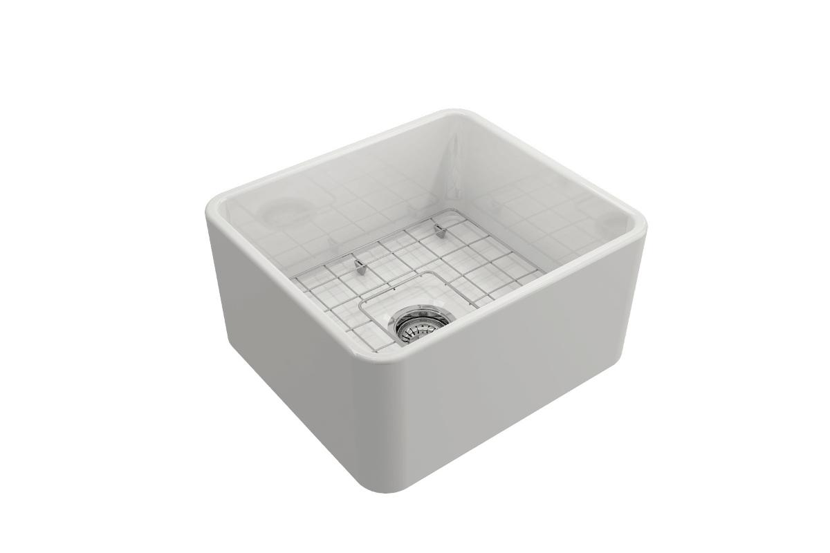 KIT NOVI 50X46 F/C BUTLER SINK GL WHT OF