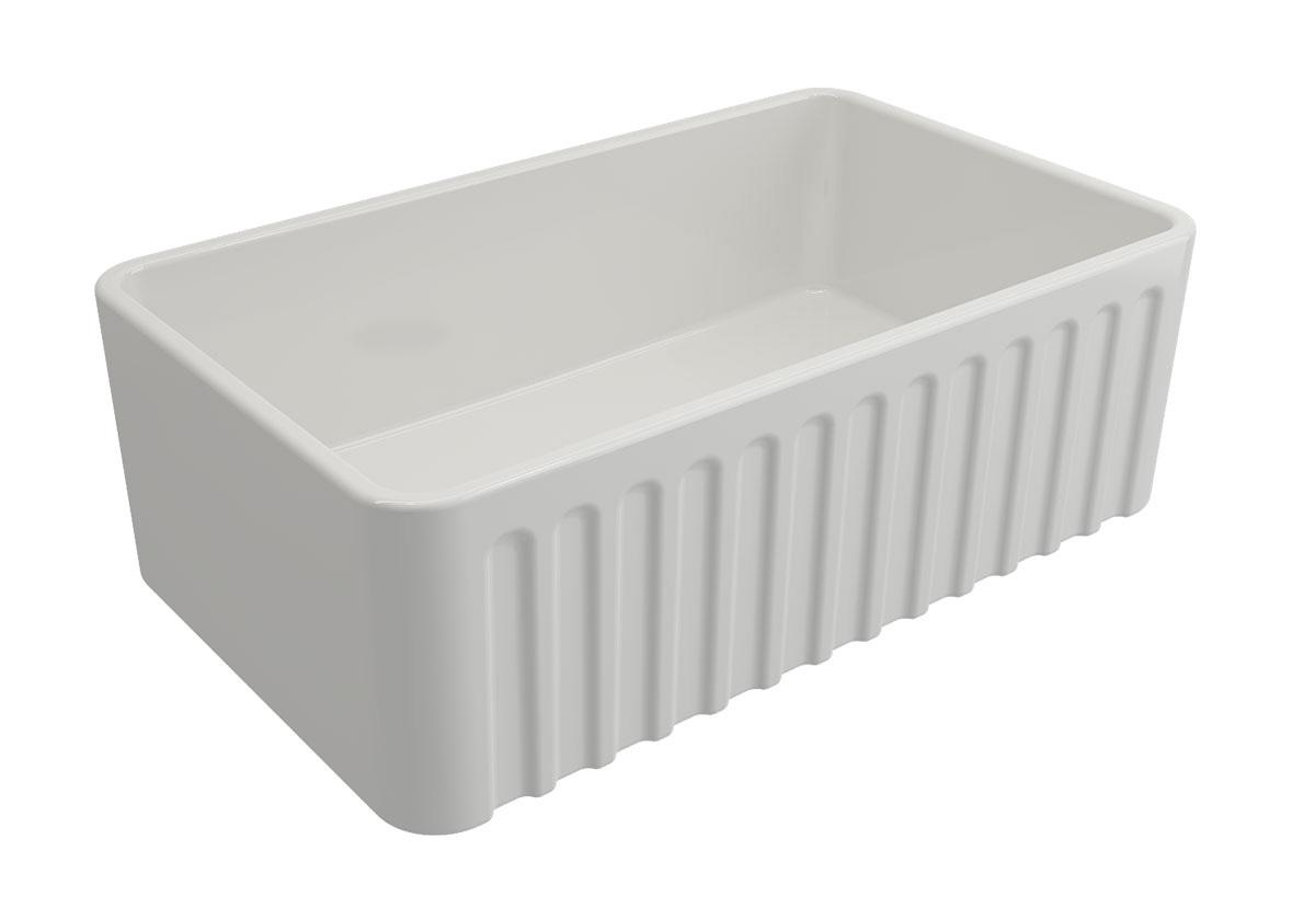 NOVI 75X46 FIRECLAY BUTLER SINK MW